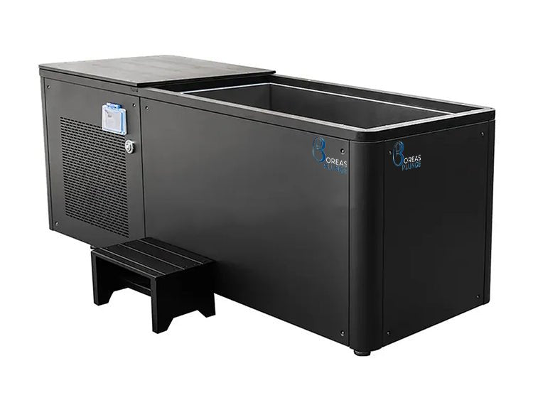 Deluxe Boreas Plunge with luxury spa elements around it

